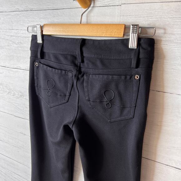 Lilly Pulitzer Pants Womens Size 0 Black Worth Skinny Stretch Jeggings Modern - Picture 11 of 16